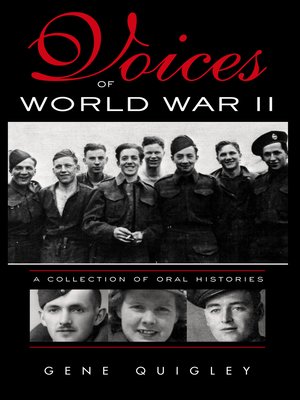 cover image of Voices of World War II